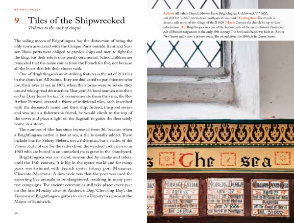 Book cover of 111 Places in Essex That You Shouldn't Miss, with a Sandpiper bird. Published by Emons Verlag.