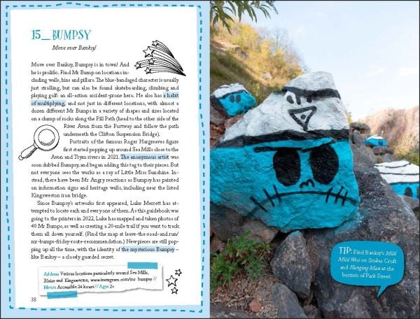 Book cover of 111 Places for Kids in Bristol That You Shouldn't Miss, with a hot air balloon. Published by Emons Verlag.