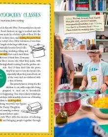 Book cover of 111 Places for Kids in Bristol That You Shouldn't Miss, with a hot air balloon. Published by Emons Verlag.