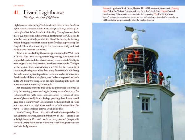 Book cover of 111 Places in Cornwall That You Shouldn't Miss, with a black Cornish crown. Published by Emons Verlag.