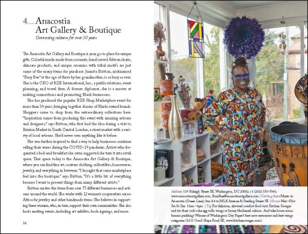 Book cover of 111 Places in Black Culture in Washington, DC That You Must Not Miss', by Emons Verlag.