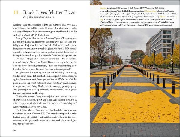 Book cover of 111 Places in Black Culture in Washington, DC That You Must Not Miss', by Emons Verlag.