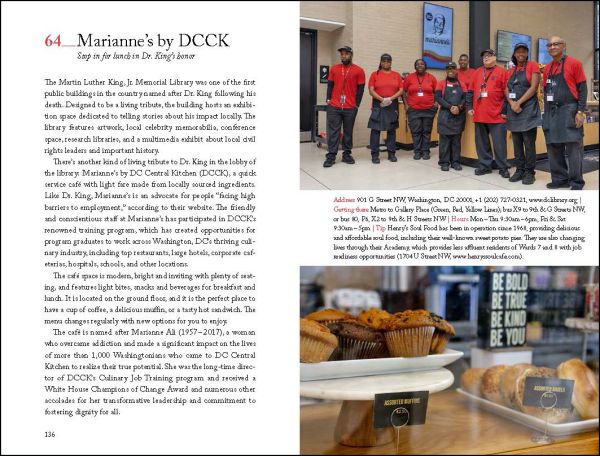 Book cover of 111 Places in Black Culture in Washington, DC That You Must Not Miss', by Emons Verlag.