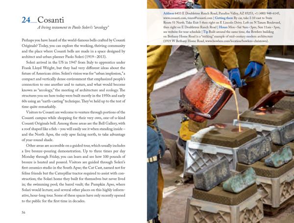 Book cover of Travis Swann Taylor's 111 Places in Phoenix That You Must Not Miss, with a cactus tree. Published by Emons Verlag.