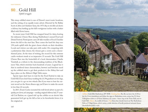 Book cover of 111 Places in Dorset That You Shouldn't Miss: featuring an ammonite shell. Published by Emons Verlag.