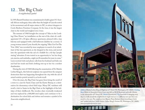 Book cover of 111 Places in Washington, DC That You Must Not Miss, with the United States Capitol building. Published by Emons Verlag.