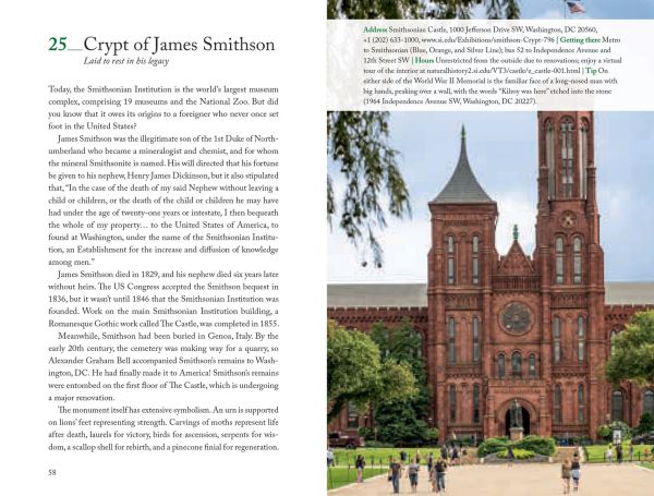 Book cover of 111 Places in Washington, DC That You Must Not Miss, with the United States Capitol building. Published by Emons Verlag.