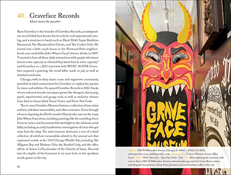 Book cover of 111 Places in Chicago That You Must Not Miss, with 4 red stars. Published by Emons Verlag.