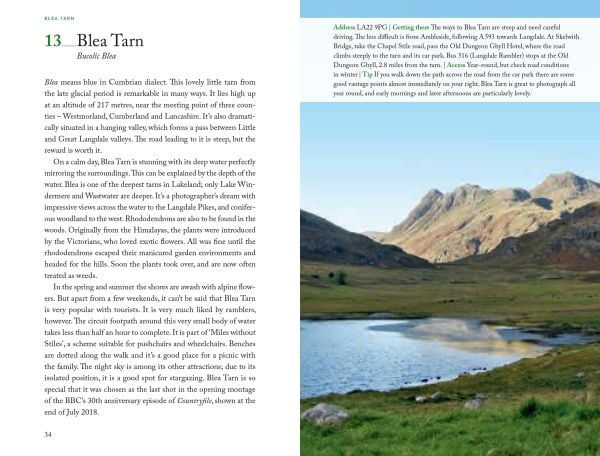 Book cover of 111 Places in the Lake District That You Shouldn't Miss, with a Herdwick sheep. Published by Emons Verlag.