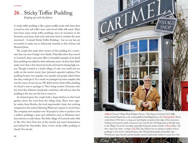 Book cover of 111 Places in the Lake District That You Shouldn't Miss, with a Herdwick sheep. Published by Emons Verlag.