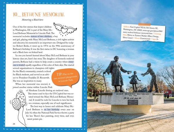 111 Places for Kids in Washington, DC That You Must Not Miss