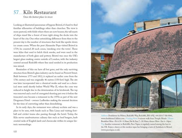 Book cover of 111 Places in Bristol That You Shouldn't Miss, with a hot air balloon. Published by Emons Verlag.