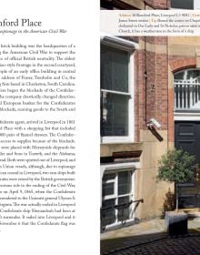 Book cover of 111 Places in Liverpool That You Shouldn't Miss, featuring a gold Liver bird. Published by Emons Verlag.