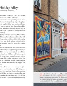 Book cover of 111 Places in Baltimore That You Must Not Miss, with a blue crab. Published by Emons Verlag.