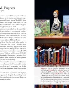 Book cover of 111 Places in Los Angeles That You Must Not Miss, with a row of palm trees with mountain behind. Published by Emons Verlag.