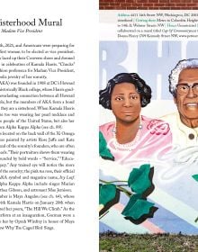 Book cover of 111 Places in Women's History in Washington DC That You Must Not Miss; with female figures. Published by Emons Verlag.