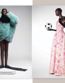 Book cover of 'The Fashion Yearbook 2023, Best of campaigns, editorials and covers'. Published by Callwey.
