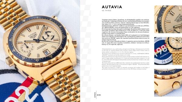 Book cover of Heuer Chronographs: 1960-1980s – Fascination of Timekeepers and Motor Sports; featuring Steve McQueen wearing a Heuer watch. Published by Callwey.