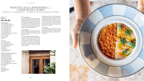 Book cover of Be a Guest in Venice: Dream Destinations, Original Recipes, and Insider Tips. Published by Callwey.