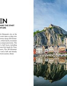 Book cover of Limitless: Supercar Norway Tours; featuring sports cars driving through the mountains. Published by Callwey.