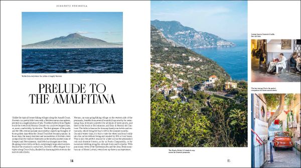 Book cover of A Taste of the Amalfi Coast: Places of longing, original recipes and insider tips. Published by Callwey.