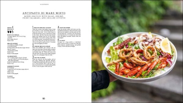 Book cover of A Taste of the Amalfi Coast: Places of longing, original recipes and insider tips. Published by Callwey.