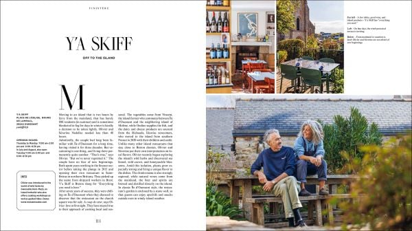 Book cover of A Taste of Brittany: Places of longing, original recipes and insider tips. Published by Callwey.