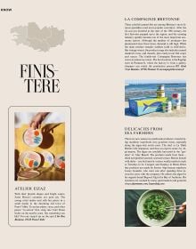 Book cover of A Taste of Brittany: Places of longing, original recipes and insider tips. Published by Callwey.