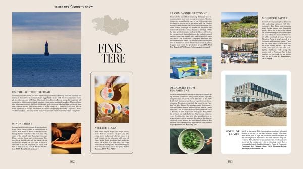 Book cover of A Taste of Brittany: Places of longing, original recipes and insider tips. Published by Callwey.