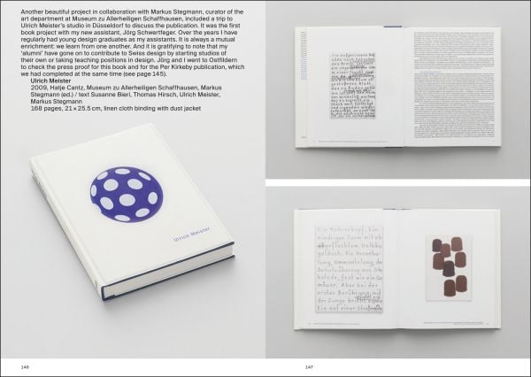 Book cover of Mostly Books; featuring a stack of books with a person standing behind putting more on the pile. Published by Scheidegger & Spiess.