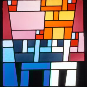 2 grey circles joined by black line, off white cover, Sophie Taeuber-Arp Equilibre in black and blue font to centre.