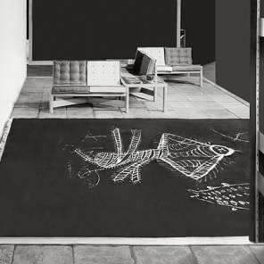 Book cover of Jacques Barsac's Charlotte Perriand: Volume 2: Complete Works. 1940-1955, with Ombre Tokyo chair. Published by Scheidegger & Spiess.