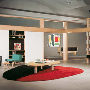 Book cover of Jacques Barsac's Charlotte Perriand: Volume 2: Complete Works. 1940-1955, with Ombre Tokyo chair. Published by Scheidegger & Spiess.