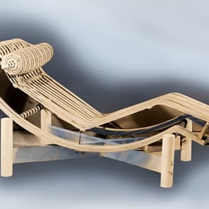 Book cover of Jacques Barsac's Charlotte Perriand: Volume 2: Complete Works. 1940-1955, with Ombre Tokyo chair. Published by Scheidegger & Spiess.