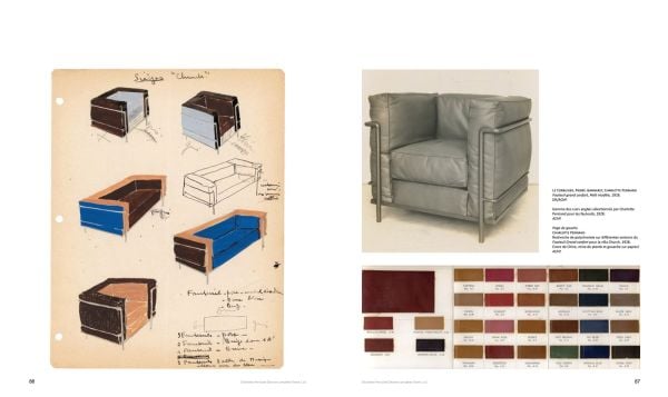 Book cover of Charlotte Perriand: Volume 4: Complete Works. 1968-1999, with 511 Ventaglio Dinner Table. Published by Scheidegger & Spiess.