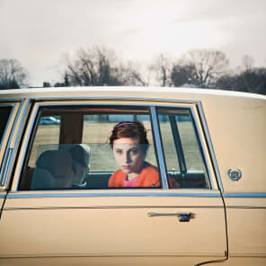 Landscape with long, leafless stems on green cover, The Beauty of Lines The Gilman and Gonzalez-Falla Collection in black font to right edge