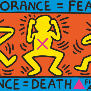 Book cover of United by AIDS: An Anthology on Art in Response to HIV / AIDS. Published by Scheidegger & Spiess.