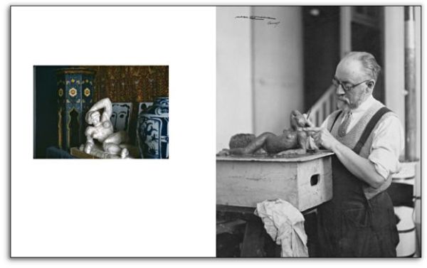 Book cover of Matisse - Metamorphoses; with the French artist in his studio. Published by Scheidegger & Spiess.