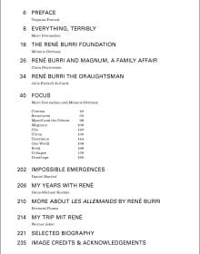 Book cover of René Burri Explosions of Sight. Published by Scheidegger & Spiess.