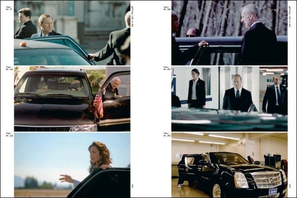 Book cover of The President of the United States on Screen: 164 Presidents, 1877 Illustrations, 240 Categories. Published by Scheidegger & Spiess