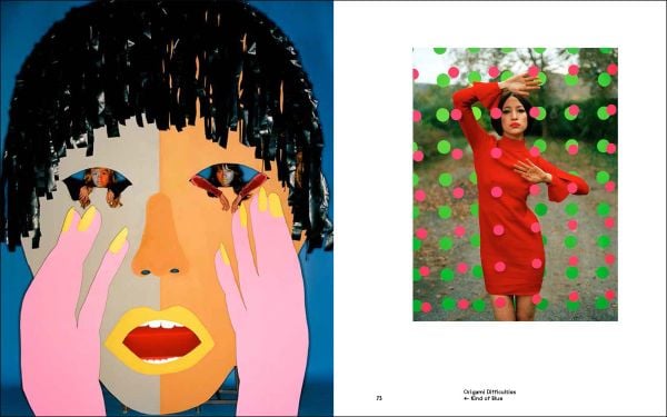 Back of female figure in red knickers, in-between a chair and pushbike, brown cover, Kuzma Vostrikov and Ajuan Song Absolutely Augmented Reality in black font above and below.