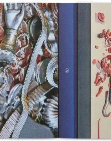 Book cover of Isabelle Cornaro, Fascination and Disgust of Matter'. Published by Scheidegger & Spiess.