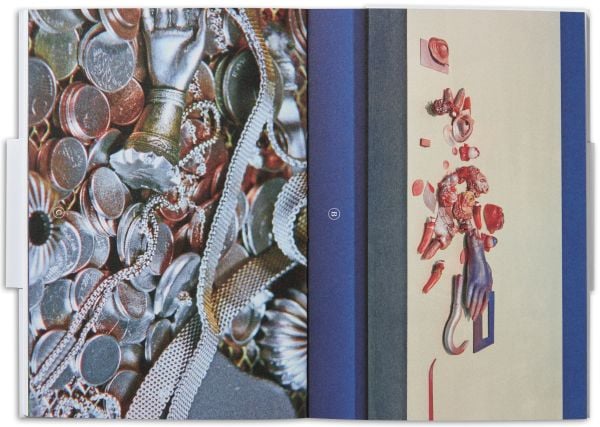 Book cover of Isabelle Cornaro, Fascination and Disgust of Matter'. Published by Scheidegger & Spiess.