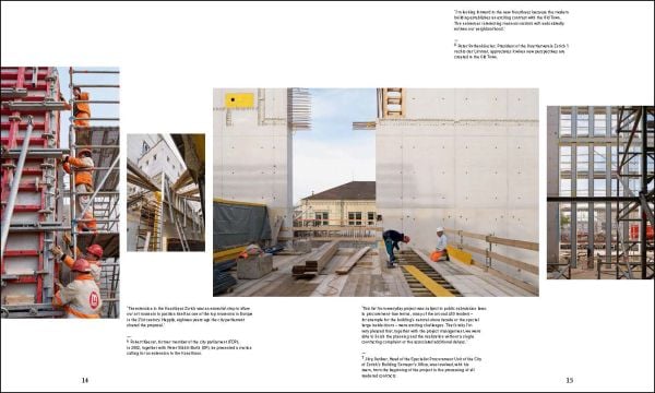 Book cover of The New Kunsthaus Zurich - Museum for Art and Public. Published by Scheidegger & Spiess.