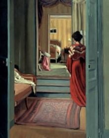 Book cover of Vallotton Forever; featuring a portrait painting of man in suit. Published by Scheidegger & Spiess.