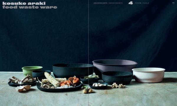 Book cover of Food Revolution 5.0 Part 2, with a collage of food photographs: dragon fruit, pot of peas, fish, pig snouts, sushi. Published by Verlag Kettler.