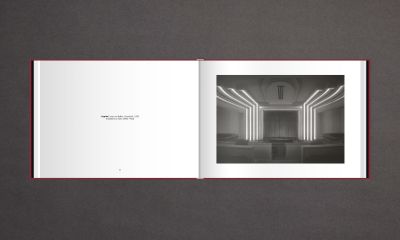 Book cover of Hugo Schmölz / Karl Hugo Schmölz, Cinemas, with view from stage of rows of seats in cinema auditorium. Published by Verlag Kettler.