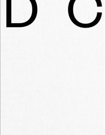 White book cover of David Czupryn, with capitalized black letters: D, C. Published by Verlag Kettler.