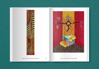 White book cover of David Czupryn, with capitalized black letters: D, C. Published by Verlag Kettler.