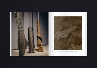 Black cover of Gladys Kalichini, …these gestures of memory, with plume of white powdery substance to left. Published by Verlag Kettler.